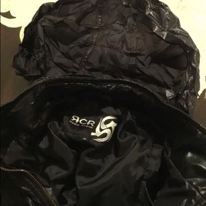 Jacket with a hidden hoodie